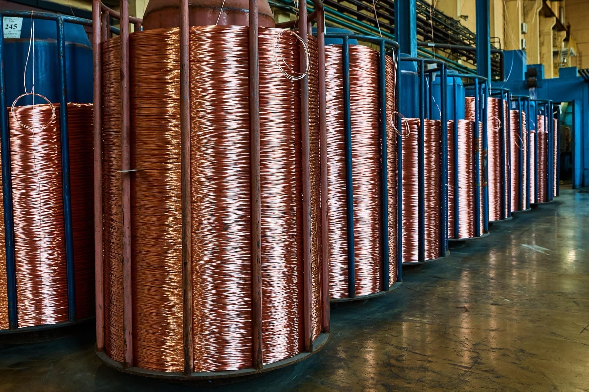 Southwire copper manufacturing floor maintained by Millennium Facility Services